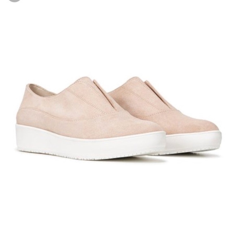 SALE **Dr. Scholl's Blakley Slip On Suede Sneaker Pink Size 7.5